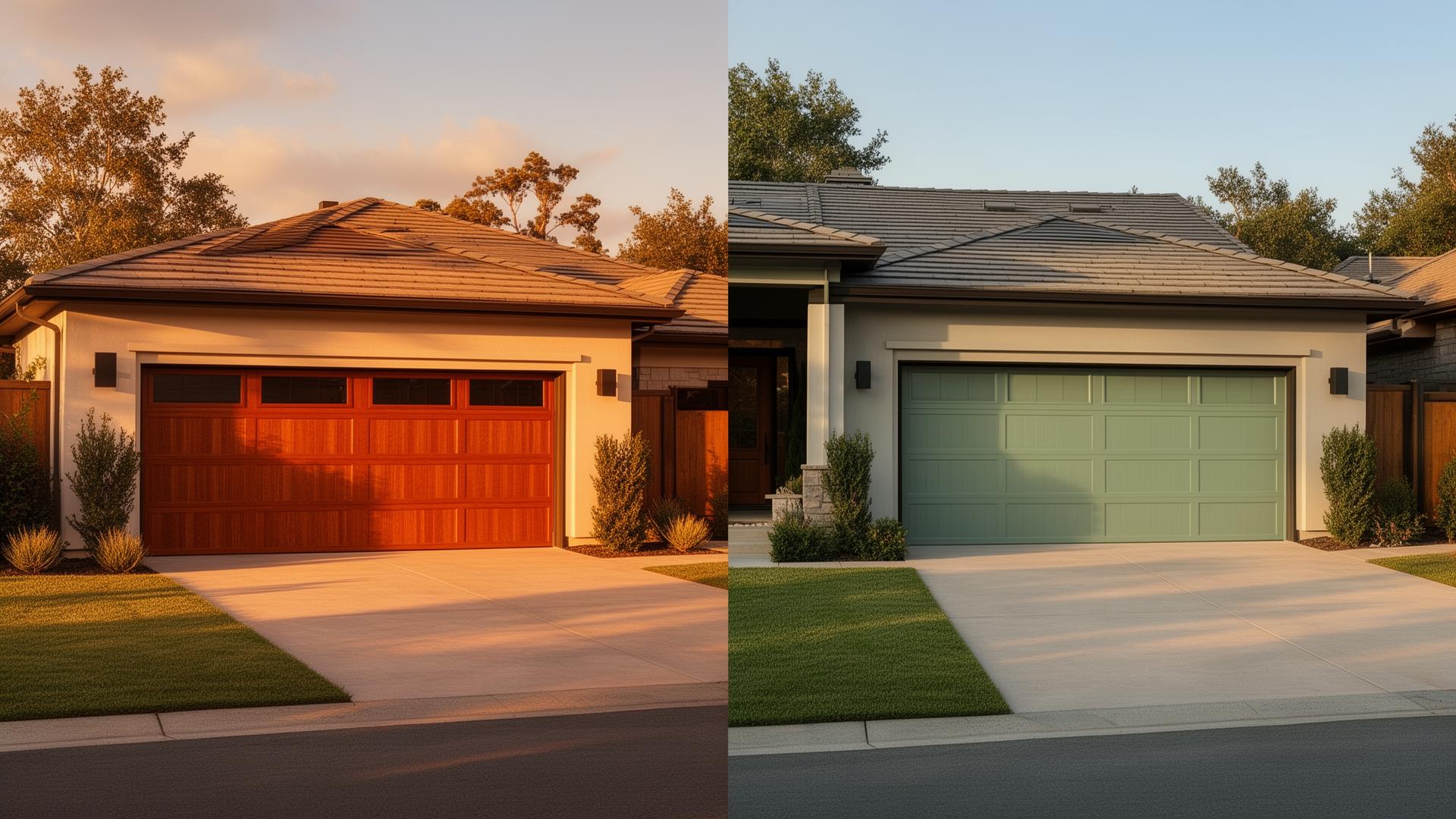 Professional garage door installation